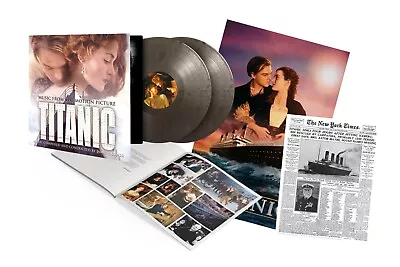 James Horner - Titanic Soundtrack 2023 Dutch 180 Gram Silver & Black Marbled 2LP • £37.99