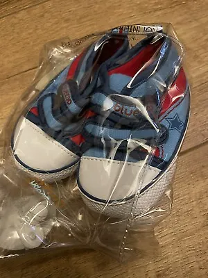 £1.99 • Buy New Debenhams Blue Zoo Baby Shoes 3-6 Months