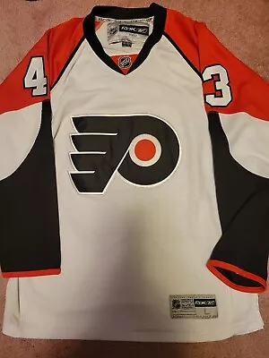 NHL Reebok Philadelphia Flyers Martin Biron Hockey Jersey Size L • $99.99