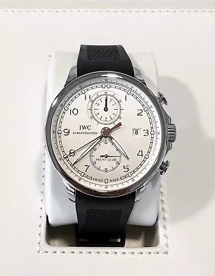 IWC Portugieser Portuguese Yacht Club Chronograph Steel Dial 45 Mm IW3928006 • $5040