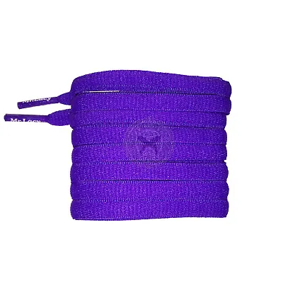 Mr Lacy Slimmies - Violet Oval Shoelaces (130cm Length | 8mm Width) • £4.99