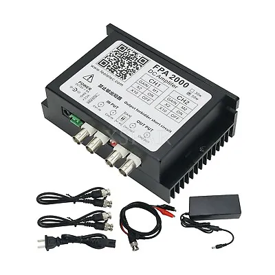 Amplifier Signal Generator Dual Channel Amplifier Drive Vibrator FPA2000-50W Xr • $116.75