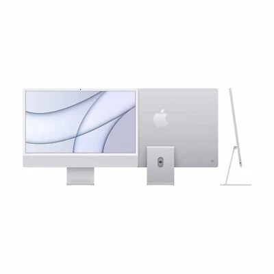 £1345 • Buy APPLE IMac 4.5K 24  (2022) M1, 256GB SSD, Silver 8C CPU 8C GPU 8GB NEW