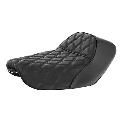 Black Driver Solo Seat Fit For Harley Sportster XL883 1200 48 72 2010-2022 Black • $135