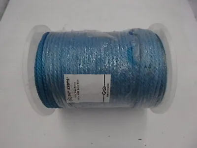 500' SGT Knots Solid Braid Nylon Rope 3/8  Blue • $119.99