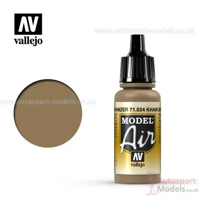 Model Air Matt Acrylic Colours Water-based For Airbrushes By Vallejo ~ 17mls • £2.98
