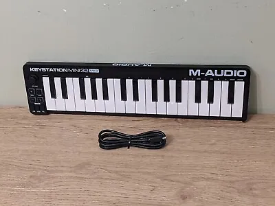 M-Audio Keystation Mini 32 MK3 USB MIDI Keyboard Portable Controller (black) • £35.98