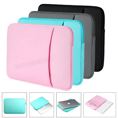 13.3/14.1 Inch Laptop Bag Sleeve Case Cover Pouch For MacBook Air Pro Lenovo HP • $8.61