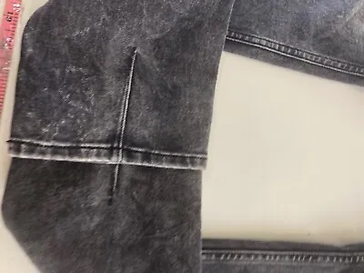 H & M Gray Distressed Low Waist JEANS PANTS 34 X 34  • $19.25