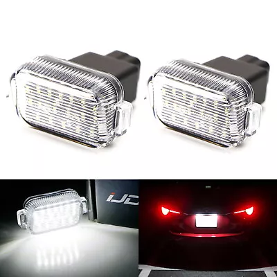 OE-Fit Xenon White 3W Full LED License Plate Light Kit For 2014-2020 Mazda 3 6 • $17.09