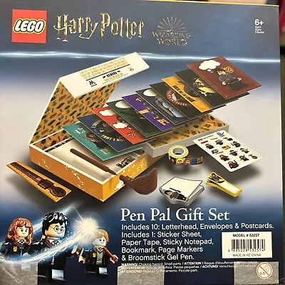 BRAND NEW LEGO Harry Potter Pen Pal Set - Letterhead Envelopes Pen Postcards • $14.99