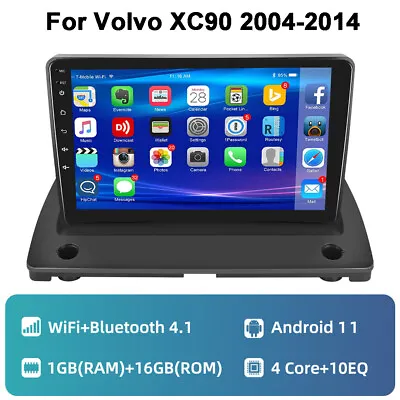 9  Android 11 Car Radio GPS Navi Stereo Wifi MP5 Player For Volvo XC90 2004-2014 • $129.99