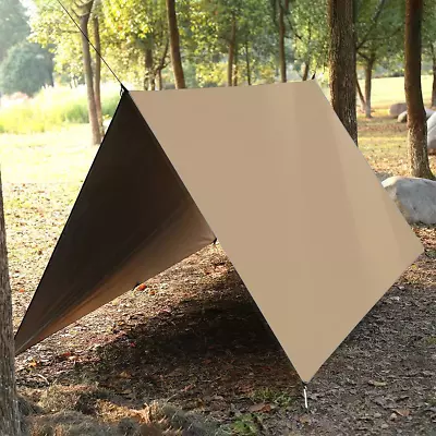 £18.89 • Buy Ultralight Tent Tarp Waterproof Anti-UV 3M*3M Hammock Tarp Sun Rain Shelter NEW