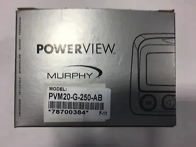 Murphy PVM20-G-250-AB PowerView Analog Oil Temperature Gauge Part # 78700384 • $75.88