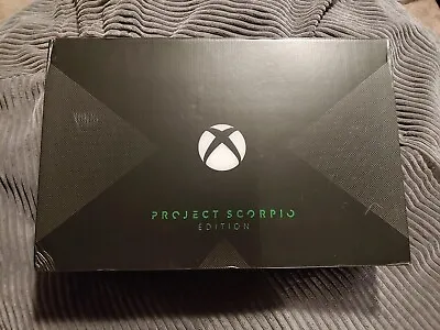 Microsoft Xbox One X Project Scorpio Edition 1TB Console. Brand New Sealed • $800