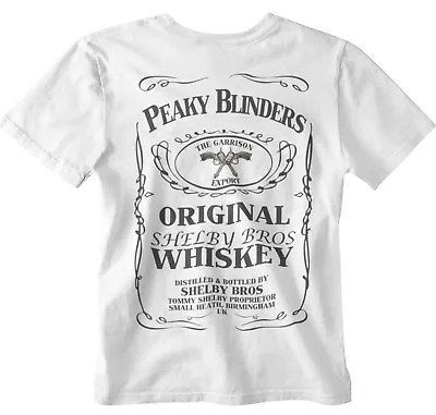 Peaky Blinders T-shirt  Bottle Design Gangster Garrison Pub Tee Bbc • £5.99
