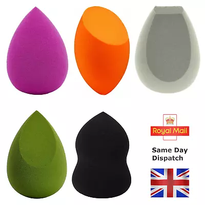 Make Up Sponge Puff Blender Foundation Beauty Miracle Wedge Complexion SOFT RT • £3.11