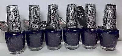 OPI Crackle Nail Polish ✨NAVY SHATTER NL E63 Crackle Lacquer Create 2 Tone👣 • $5.95