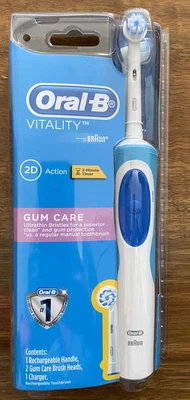 $32.95 • Buy Oral-B Vitality Plus Gum Care Electric Toothbrush With 2 Refills. Freeship