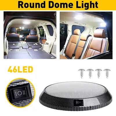 12V Carbon Fiber LED Dome Light Boat Marine RV Cabin Ceiling Lamp 5.5  • $13.99