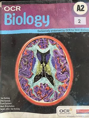 OCR Biology A2 Text Book With CD  A  Level • £12.99