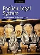£3.41 • Buy English Legal System-Catherine Elliott, Frances Quinn, 9781405811651