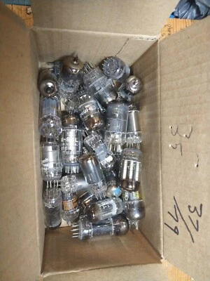 $8.99 • Buy 40 Steampunk Vacuum Tubes.  For Art. Tested NG.   0626