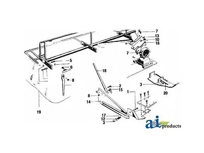 $608.96 • Buy 97884570 Disc Mower Curtain Fits Vicon CM216 CM217