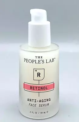 The People's Lab Retinol Anti-Aging Face Serum 2 Fl Oz New Fast Ship • $29.88