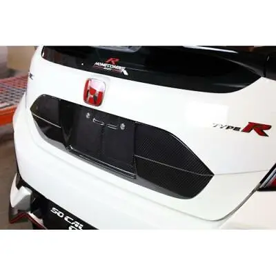 APR Carbon Fiber Rear License Plate Backing For 17-21 Honda Civic Type-R FK8 CTR • $559.31