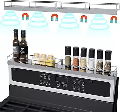 30  Magnetic Shelf For Stove Kitchen Shelf For Stove Top Magnetic Spice Racks • $16.98