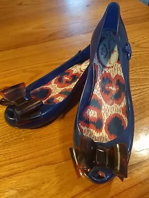 Vivienne Westwood Melissa Shoes Size 6 Navy  • £25