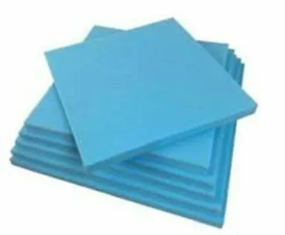 £3.99 • Buy Upholstery Foam Firm High Density Blue Foam All Size Sheets