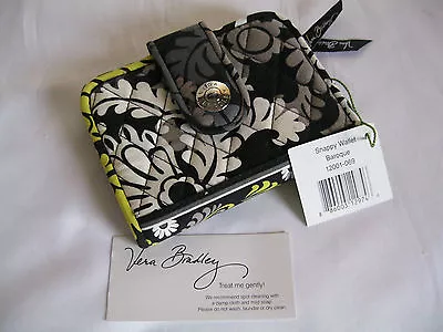 Vera Bradley BAROQUE Snappy WALLET Coin FOR Purse TOTE Backpack BAG  NWT  • $33.95