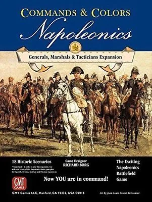 C&C Napoleonics Expansion 5: Generals Marshalls Tacticians: Brand New & Sealed • £69.18