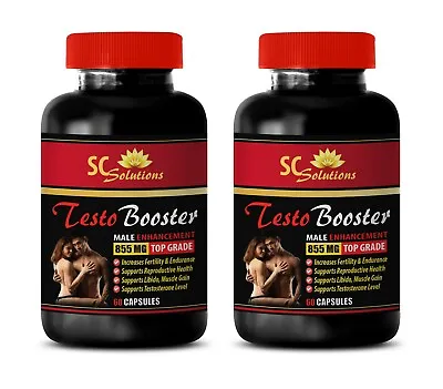 Muscletech Testosterone - TESTO BOOSTER 855 Mg  - 2 Bottles Of  VITAMIN B 12 • $38.42