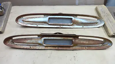 1961 Chevy Truck PARK LIGHT ASSEMBLIES / Turn Signals Original GM Pair • $295