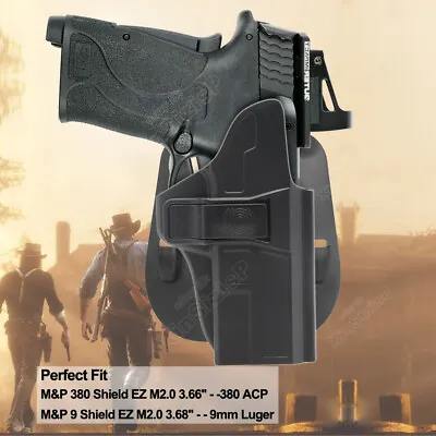 Tactical Holster For S&W M&P ​Shield EZ 30 Super Carry MP 9 MP380 Shield EZ M2.0 • $22.39