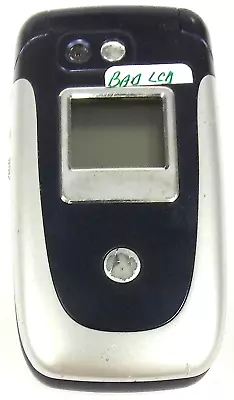 Motorola V360 - Silver And Blue ( T-Mobile ) Rare Cellular Flip Phone • $15.29