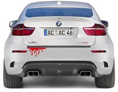 $2.99 • Buy Blood Drip Sticker Racing Bloody JDM Funny Drift Car Zombie Window Running Decal