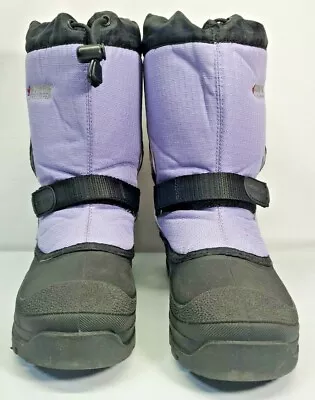 Baffin Mustang Junior Winter Snow Boots Insulated Removable Liners BLUE ~ Size 6 • $62.79