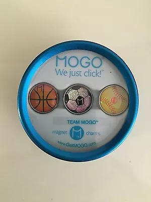 MOGO We Just Clicked Charms With Collectors Tin • $3.99