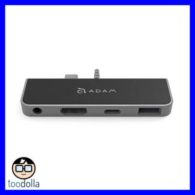 $84.90 • Buy ADAM ELEMENTS CASA Hub S4 - HDMI, USB-C, USB, Audio For Microsoft Surface Go
