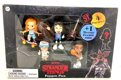$49 • Buy Netflix Stranger Things Figurine Pack, 4 Figures + Demogorgon, YUME