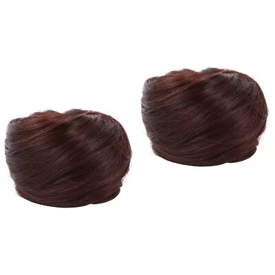 Creative Headdress Hair Chignon Wig Synthetic Hair Bun Outdoor Home • £10.65