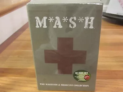 NEW SEALED PRISTINE! MASH Martinis & Medicine Collection DVD 2006 36-Disc Set • $149.99