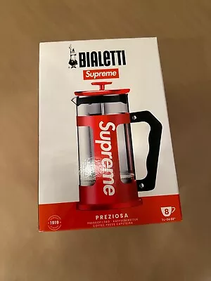 Supreme®/bialetti® 8-cup French Press - Ss24 Drop 8 Brand New (sealed In Box) • $100