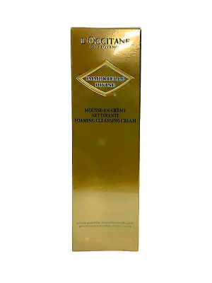 *L'occitane Immortelle Divine Foaming Cleansing Cream (125ml/4.2fl) New Sealed • $57.95