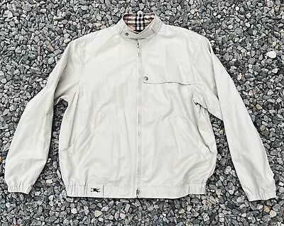 Burberry Golf Jacket Men’s Size Large Shower Proof ✅ • $99.99