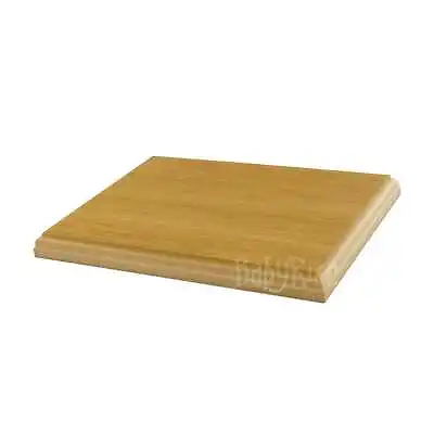 £20.95 • Buy Oak Wood Veneer Display Plinth Base Blank Or Engraved Plaque 8x6 8x10 10x12 Size